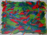 10 - Fragmentos - 80 x 100  - Técnica Mixta