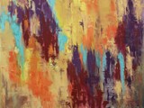 12  - Movimientos - 80 x 100  - Técnica Mixta