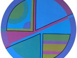 5 - Circulando 50 cm diam  - Técnica Mixta