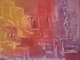 01 - Atrapados - 30 x 40 - Técnica mixta