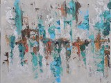 07 - Ruptura - 80 x 100 - Técnica mixta