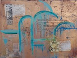08 - Cartas a Roma  - Técnica mixta - 60 x 80